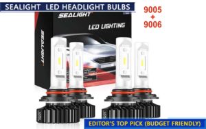 SEALIGHT 9005 LED headlight bulbs