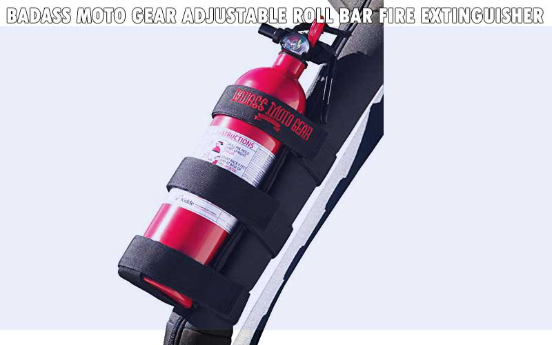 Badass Moto Gear Adjustable Roll Bar Fire Extinguisher review