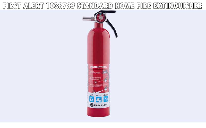 First Alert 1038789 Standard Home Fire Extinguisher review