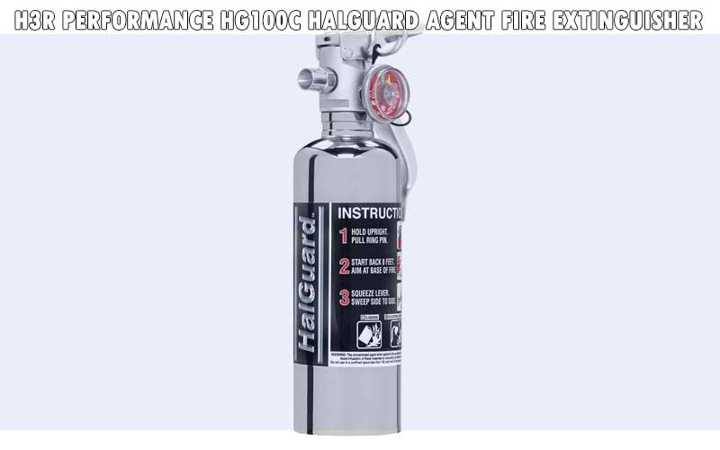 H3R Performance HG100C HalGuard Agent Fire Extinguisher review