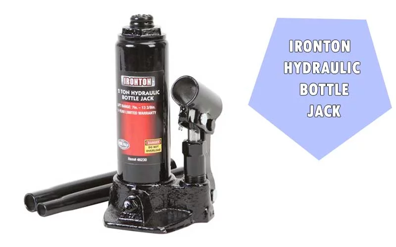 Ironton-Hydraulic-Bottle-Jack 10 Best Bottle Jack for Lifted Trucks Review and Complete Guide