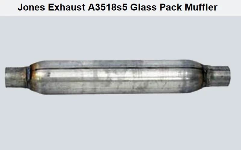 Jones-Exhaust-A3518s5-Glasspack-Muffler Best Glass Pack Mufflers (Review) 2023 - Top Picks and Buyer Guide