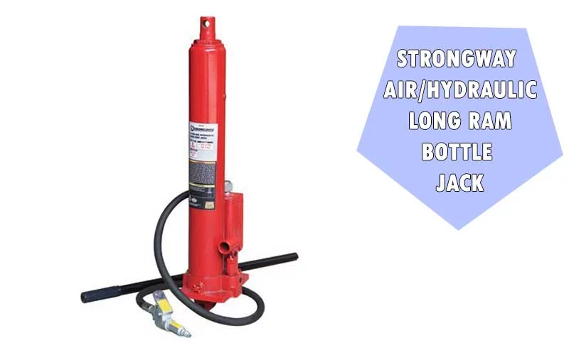 Strongway-Air-Hydraulic-Long-Ram-Jack 10 Best Bottle Jack for Lifted Trucks Review and Complete Guide