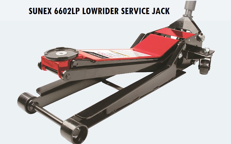 Sunex 6602LP Lowrider Service Jack Review