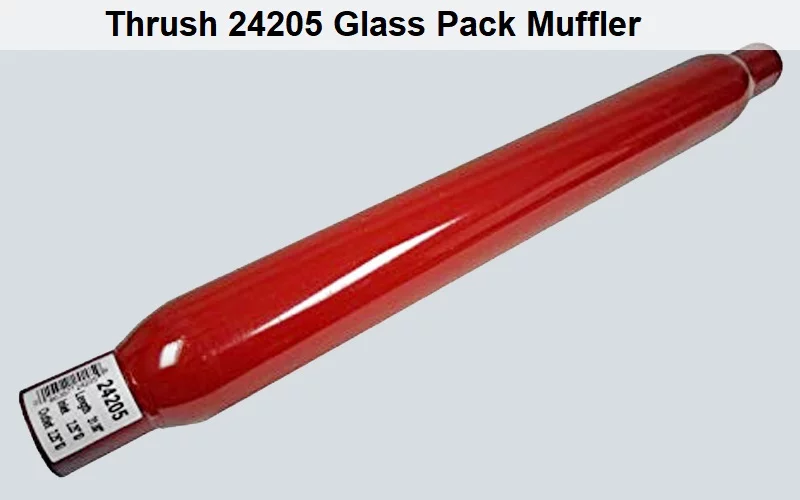 Thrush-24205-Glass-Pack-Muffler Best Glass Pack Mufflers (Review) 2023 - Top Picks and Buyer Guide