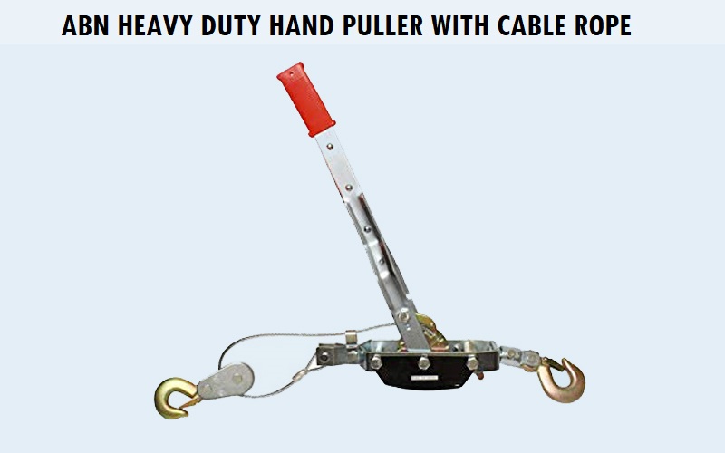 ABN Heavy Duty Hand Puller With Cable rope Review