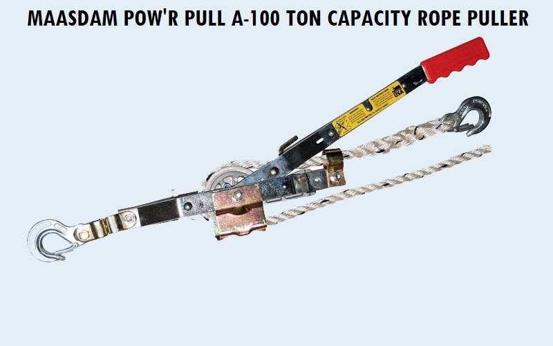 Maasdam Pow’R Pull A-100 ton Capacity Rope Puller Review