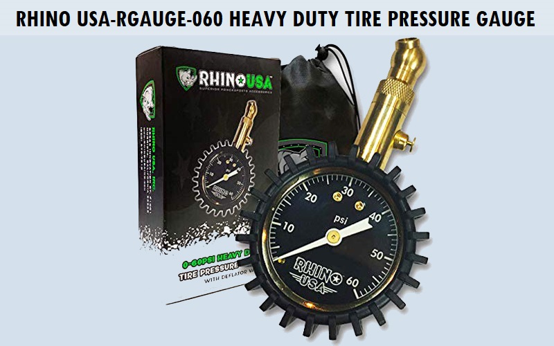 Rhino USA-RGAUGE-060 Heavy Duty Tire Pressure Gauge Review