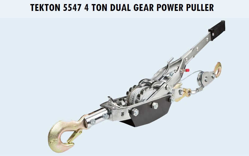 TEKTON 5547 4 Ton Dual Gear Power Puller Review