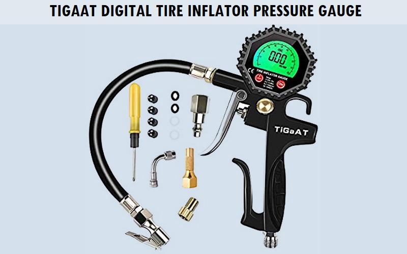 TiGaAT Digital Tire Inflator Pressure Gauge Review