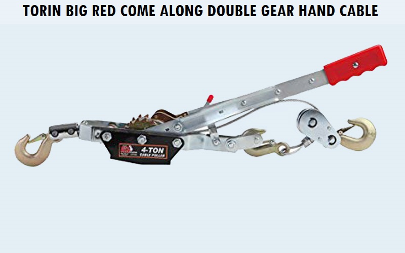 Torin Big Red Come Along Double Gear Hand Cable Puller Review