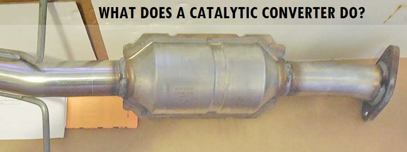 What does a catalytic converter do