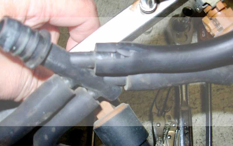 A-damaged-vacuum-hose