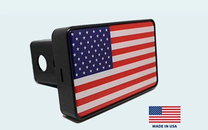 American-Flag-Hitch-Cover Best Hitch Cover (Review) 2020 – Top 10 Picks & Buyer Guide