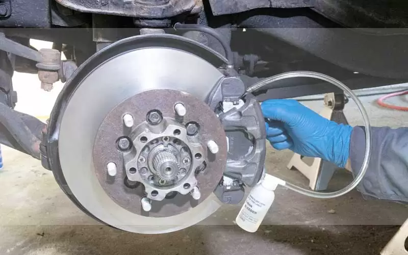 Bleeding-of-the-Brakes How to Bleed Brakes by Yourself - Step by Step Guide
