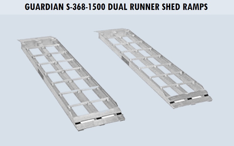 Guardian S-368-1500 Dual Runner Shed Ramps Review