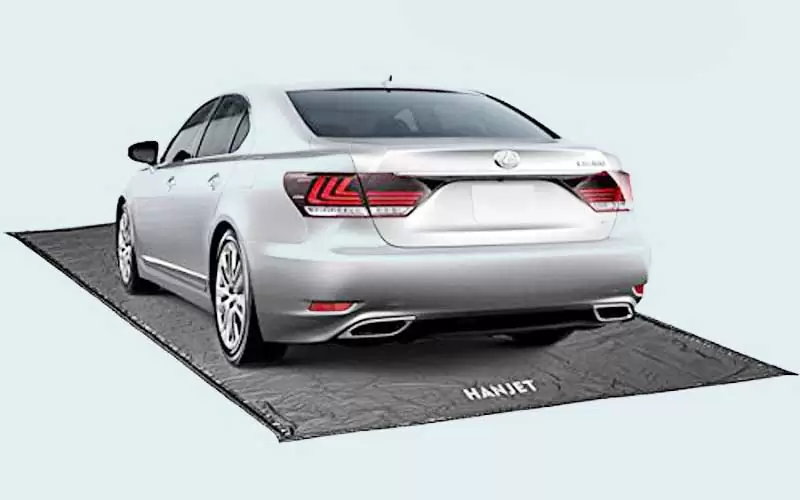 Hanjet-Garage-Car-Mat Best Garage Floor Mat (Review) 2020 -  Top 10 Picks