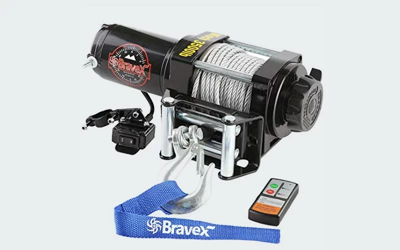 Bravex-Electric-Winch Best ATV Winch (Review) - Top Picks and Complete Guide