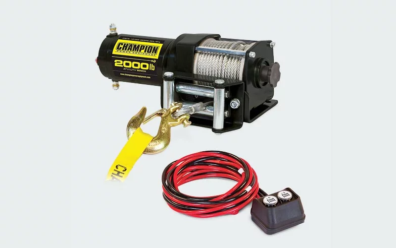 Champion-Power-Equipment-13004 Best ATV Winch (Review) - Top Picks and Complete Guide