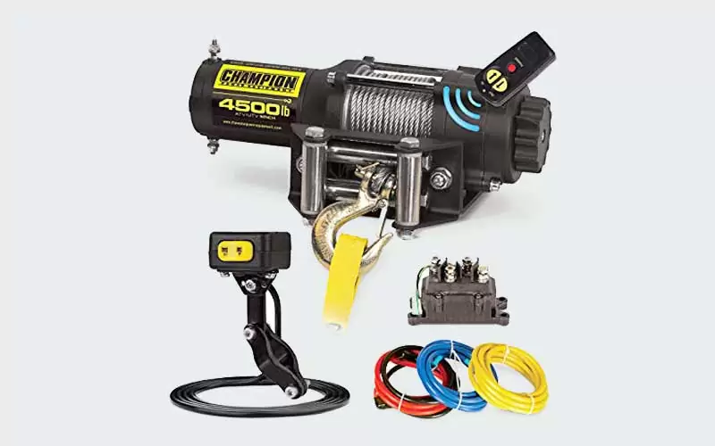 Champion-Power-Equipment-14560 Best ATV Winch (Review) - Top Picks and Complete Guide