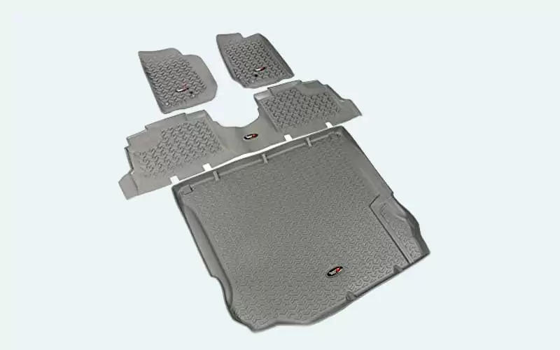 Rugged-Ridge-All-Terrain Best Jeep Wrangler Floor Mats Review and Complete Guide