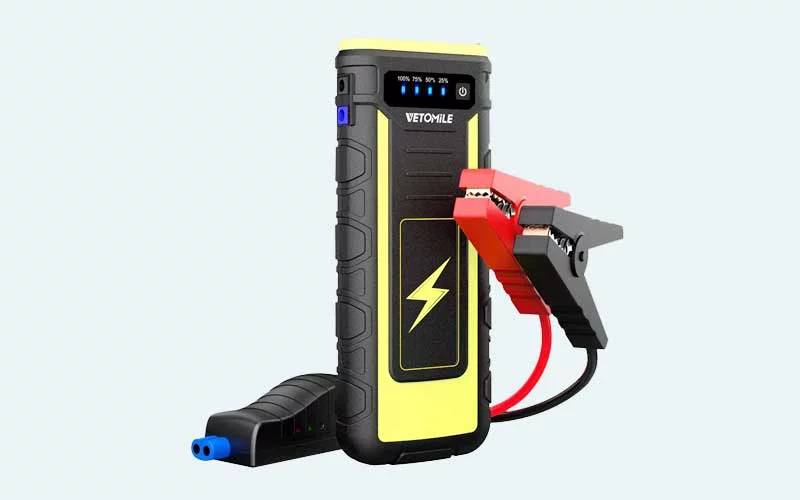 VETOMILE-Jump-Starter Best Portable Car Jump Starter Review and Complete Guide