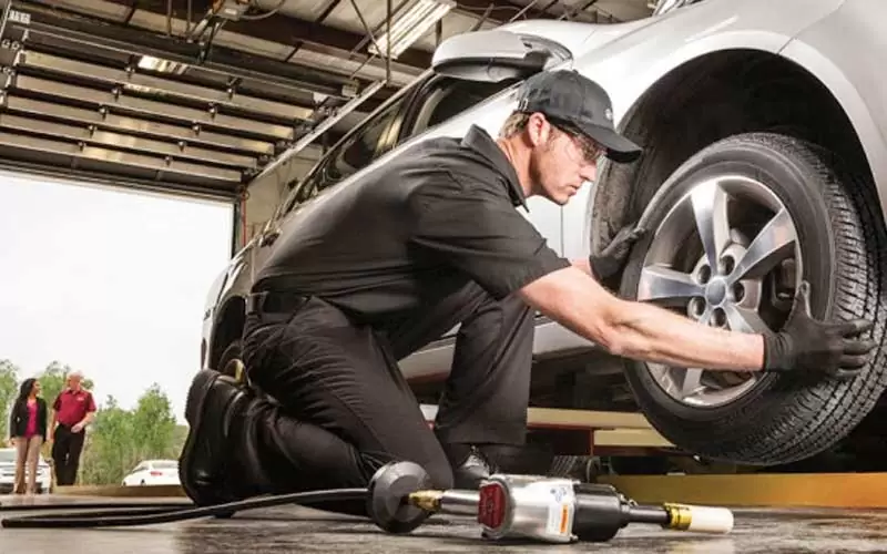 fixing-the-tire How Long Can You Drive With A Spare Tire and How to Fix It