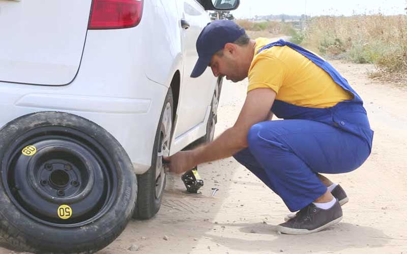 get your tire replaced