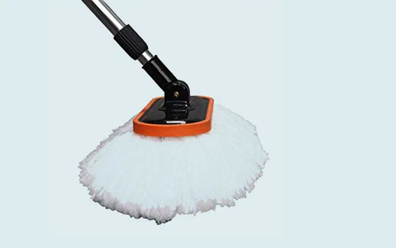 Car-Cleaning-Brush-With-Long Best Car Wash Mop 2020 Review and Complete Guide