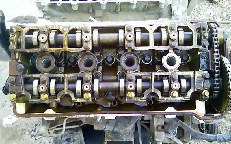 Golf camshaft SOHC engine