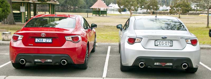 Toyota GT86 VS Subaru BRZ