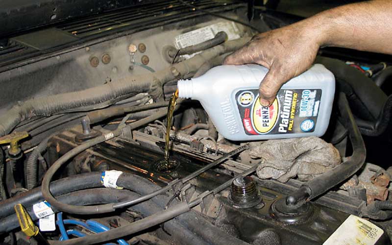 Motor oil change