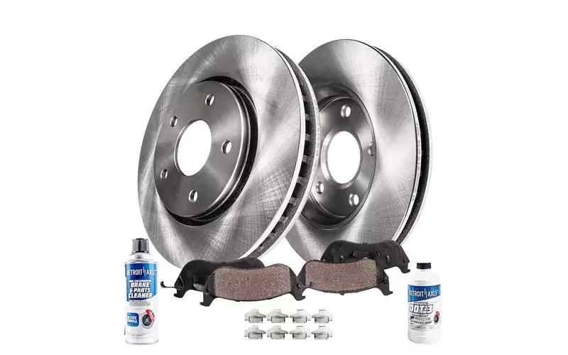 Detroit-Axle-Front-Disc-Brake-Kit 10 Best Power Stop Brakes Review and Complete Guide