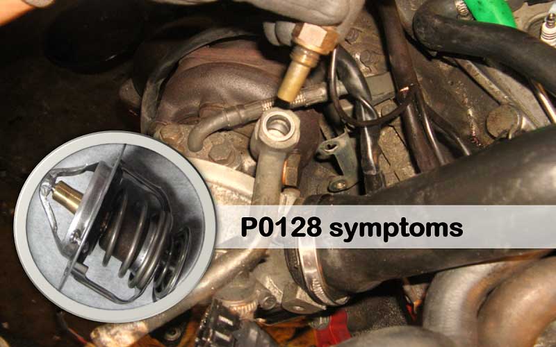 Symptoms of P128 Code