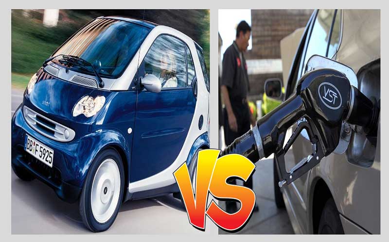 Comparison to regular gasoline cars