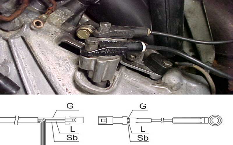 Identify the speed sensor