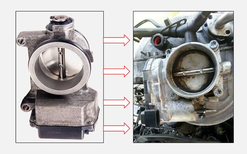 Throttle body failure