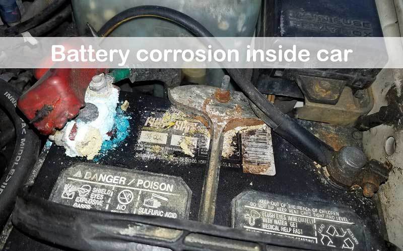 Corrosion of Battery Terminal