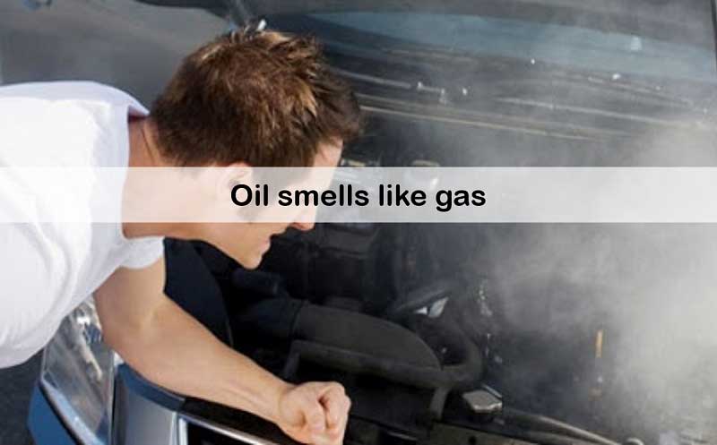 Oil smells issue