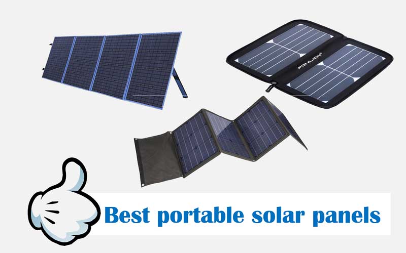 Best portable solar panels for RV - review