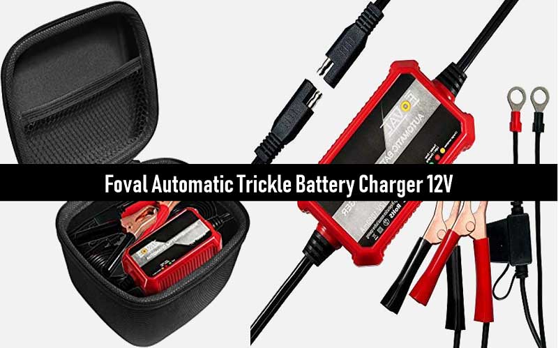 Foval Automatic Trickle Battery Charger 12V 1000mA Smart Battery Charger review