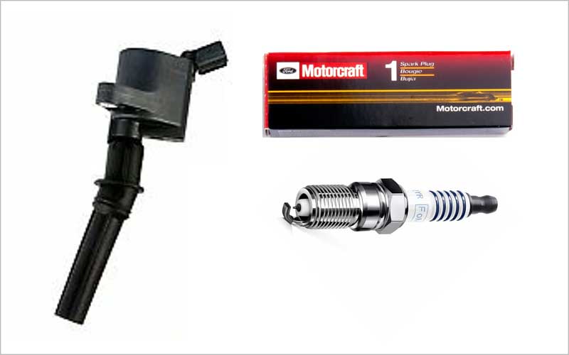 Ignition Coil and Motorcraft Spark Plug for Ford review