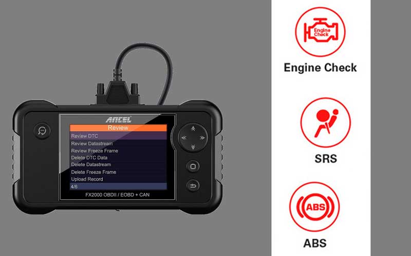 ANCEL VEHICLE OBD2 SCANNER fx2000 review