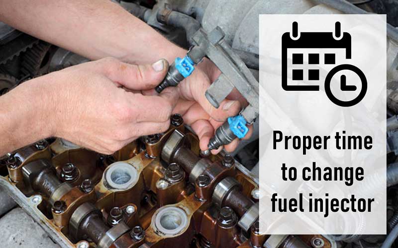 How often should you change your fuel injector