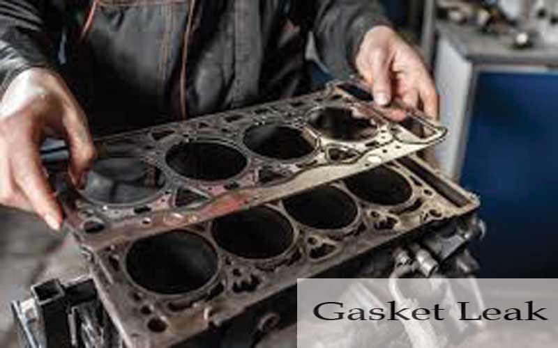 Gasket leakage is the cause of rough idle