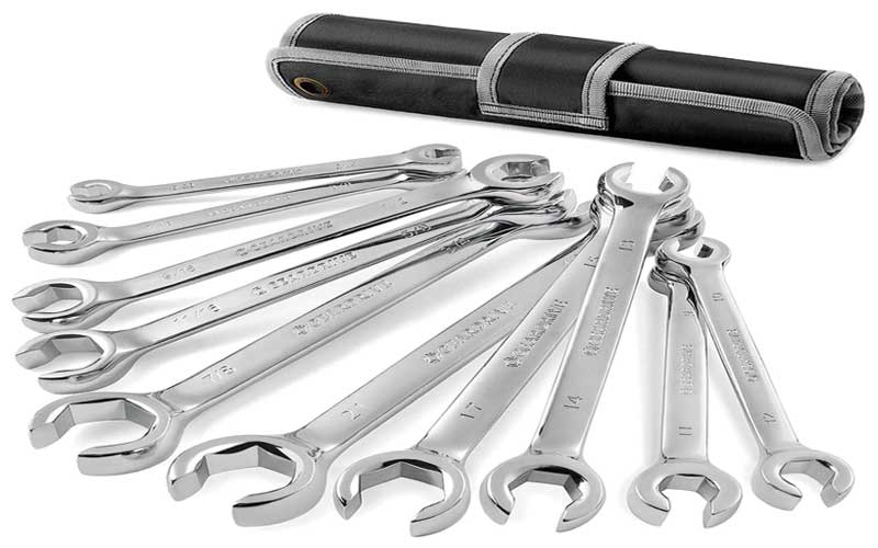 GEARDRIVE Flare Nut Wrench Set