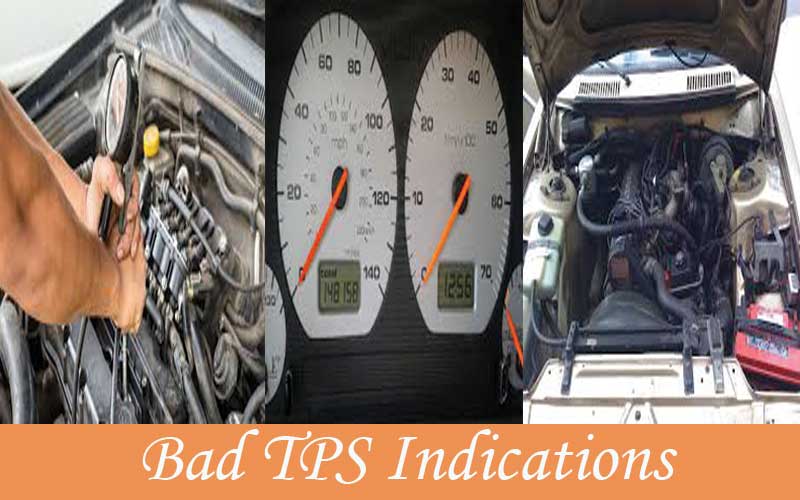 Indications of bad throttle sensor